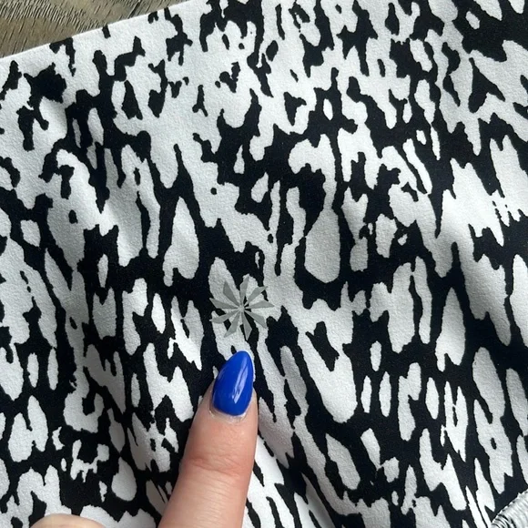 Athleta Animal Print Biker Shorts - Picture 5 of 5